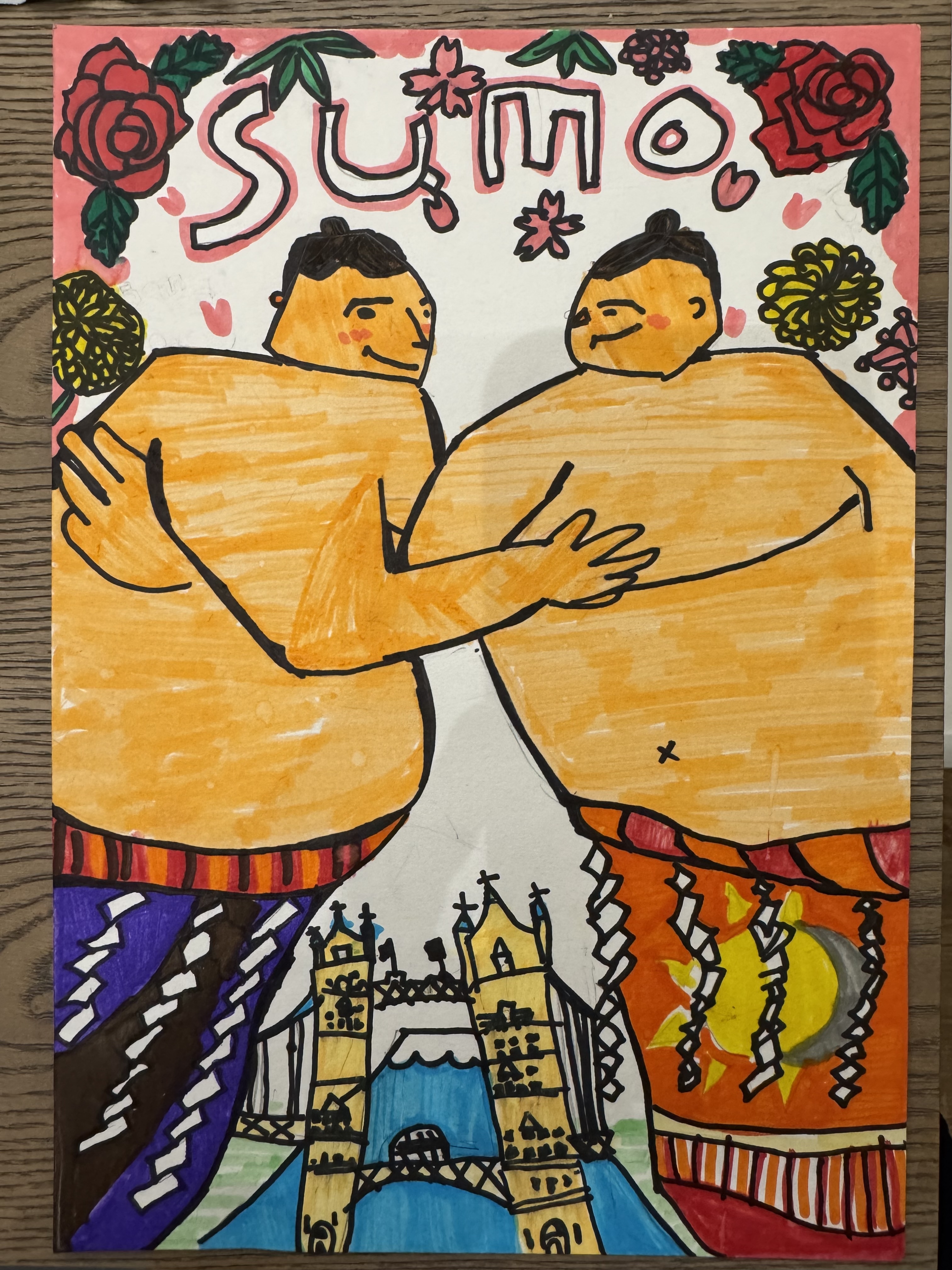 Sumo Wrestlers Visit London